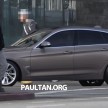 BMW 3-Series GT spied during commercial shoot
