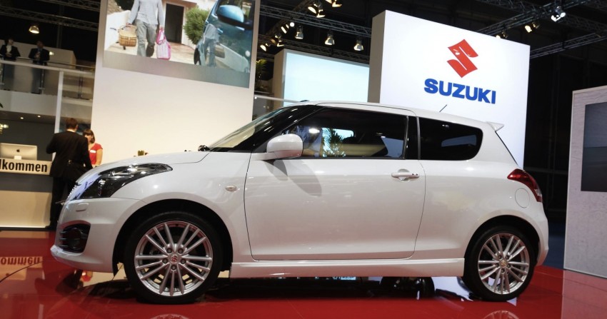 Frankfurt: 134 hp Suzuki Swift Sport makes public debut 69258