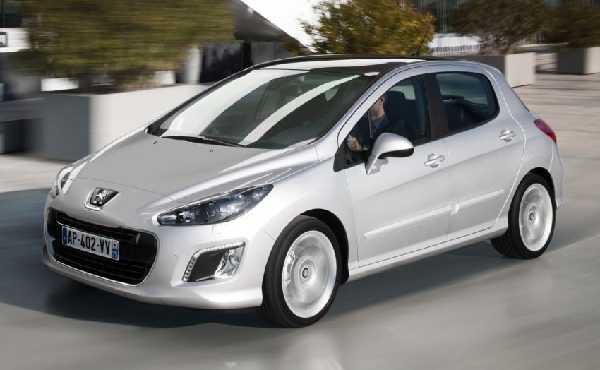 Peugeot 308 facelift set for local introduction 110698