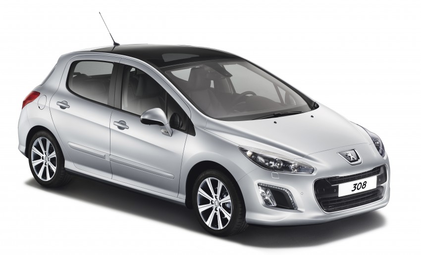 Peugeot 308 facelift set for local introduction 110703