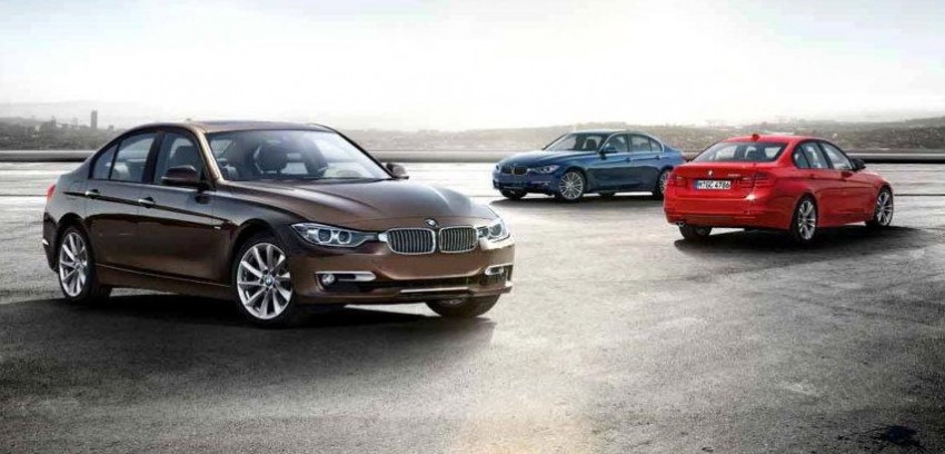 BMW F30 3 Series unveiled: four engines at launch, three equipment lines, market debut in Feb 2012 Image #72692