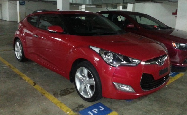 SPIED: Hyundai Veloster spotted at JPJ car park!