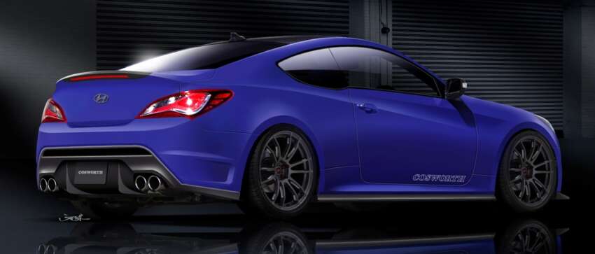 Hyundai Genesis Coupe by Cosworth is SEMA-bound 134416
