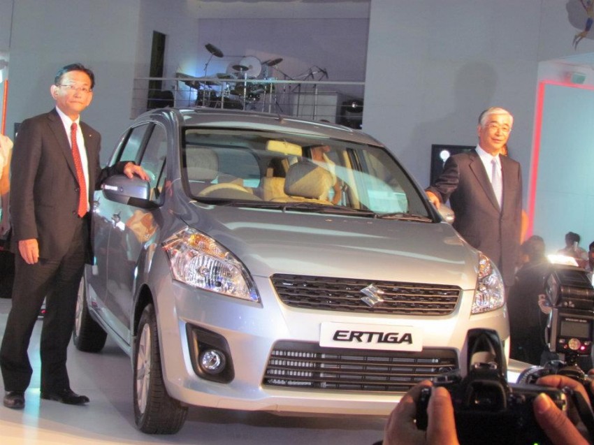 Maruti Suzuki Ertiga MPV debuts at Delhi Auto Expo 2012 82751
