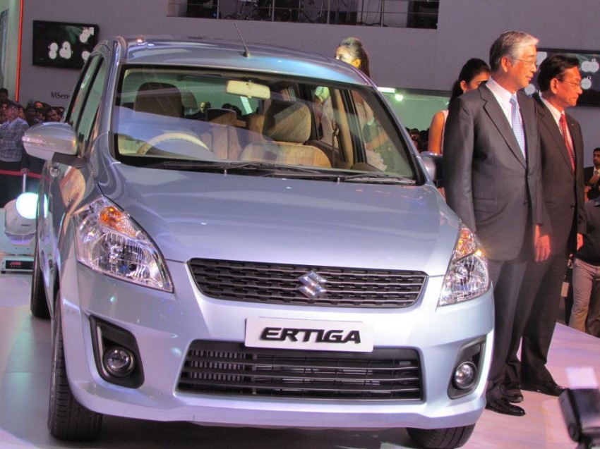 Maruti Suzuki Ertiga MPV debuts at Delhi Auto Expo 2012 82752