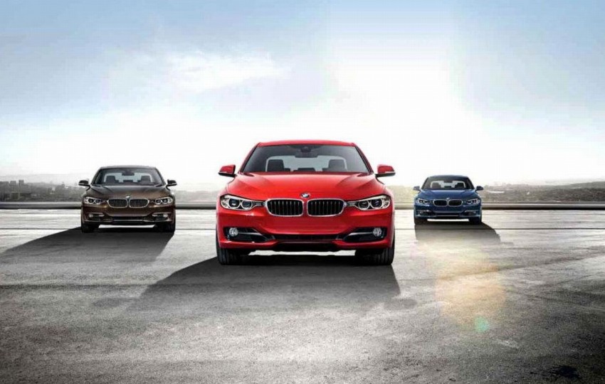 BMW F30 3 Series unveiled: four engines at launch, three equipment lines, market debut in Feb 2012 72702
