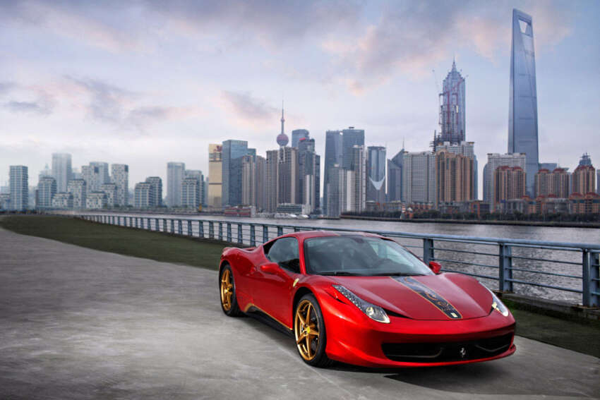 Ferrari celebrates 20 years in China with limited-run 458 100380
