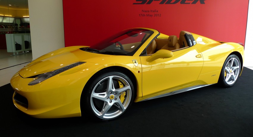Ferrari 458 Spider launched – pricing starts from RM1.9 mil 107074