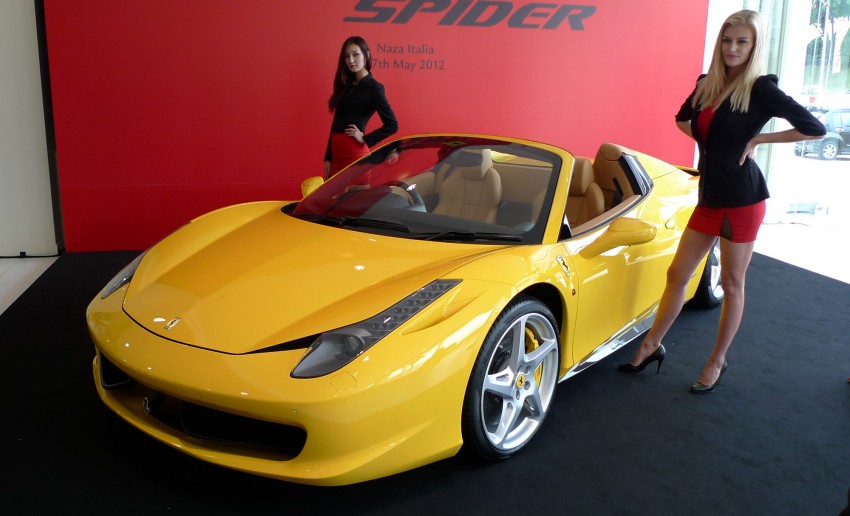 Ferrari 458 Spider launched – pricing starts from RM1.9 mil 107073