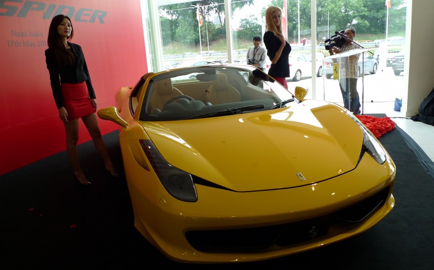 Ferrari 458 Spider launched – pricing starts from RM1.9 mil 107067