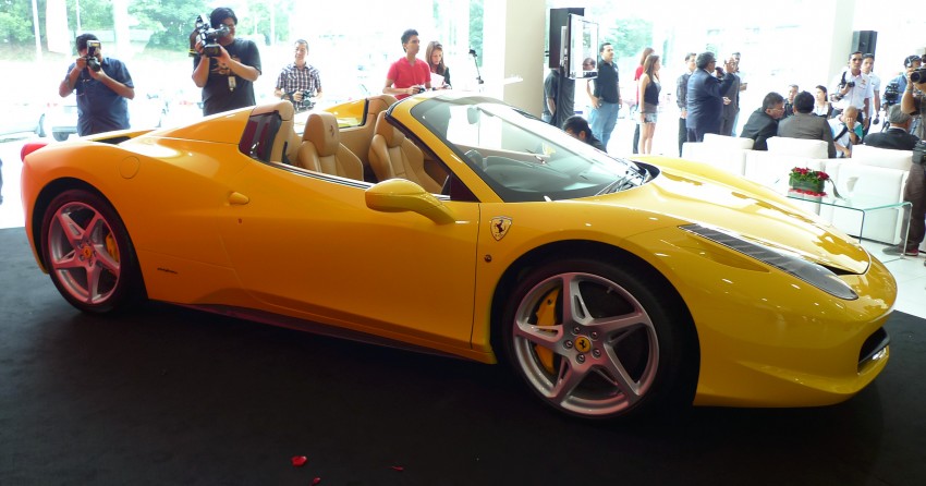 Ferrari 458 Spider launched – pricing starts from RM1.9 mil 107064