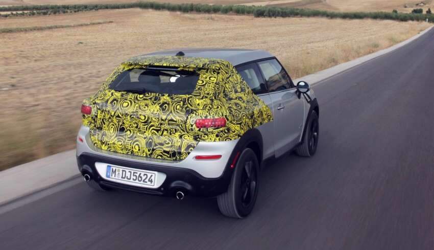 MINI Paceman – ‘spy shots’ posted on Facebook 122887