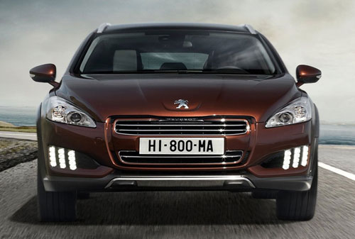 Frankfurt: Diesel electric hybrid Peugeot 508 RXH