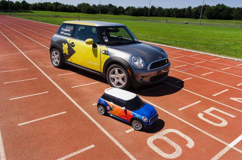 Mini MINIs help out at London Olympics 123190