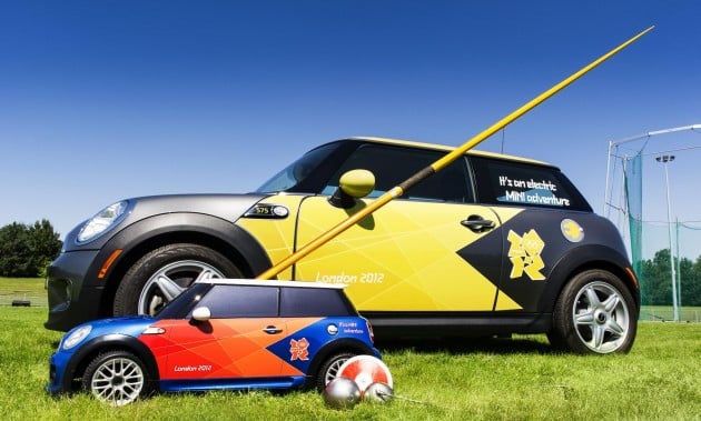 Mini MINIs help out at London Olympics