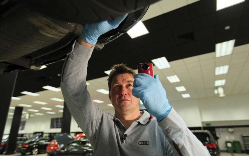 Audi Cam brings transparency to car servicing 123845