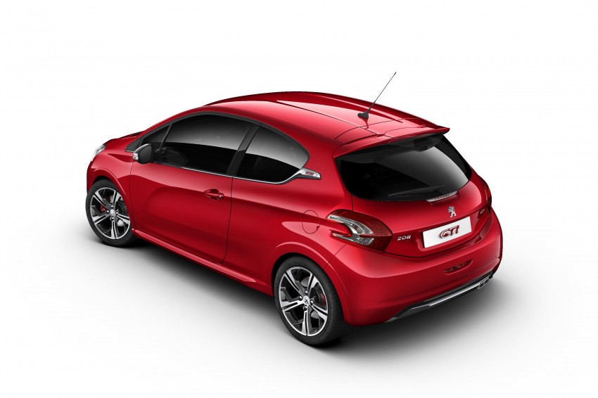 Peugeot 208 GTi: production model pictures released, on sale in the UK next spring 128664
