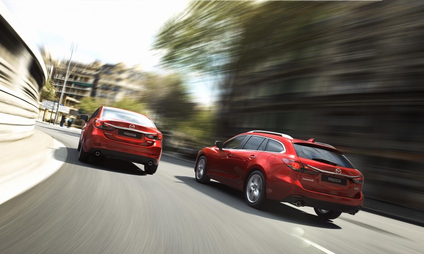 Mazda6 estate for Paris debut: official images 129097