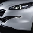 Peugeot RCZ facelift: first photos, attending Paris