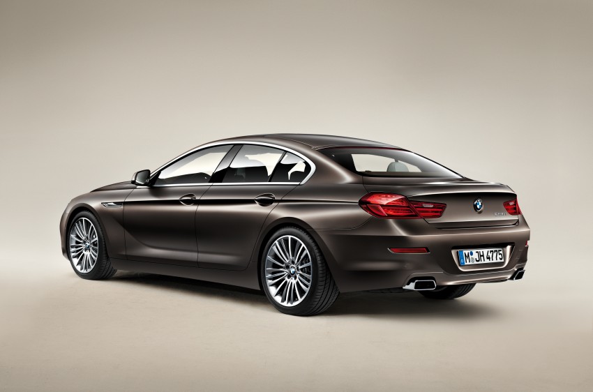 BMW officially reveals the 4-door  6-Series Gran Coupe 79443