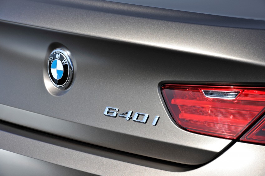 BMW officially reveals the 4-door  6-Series Gran Coupe 79450