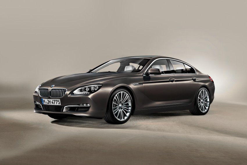 BMW officially reveals the 4-door  6-Series Gran Coupe 79451