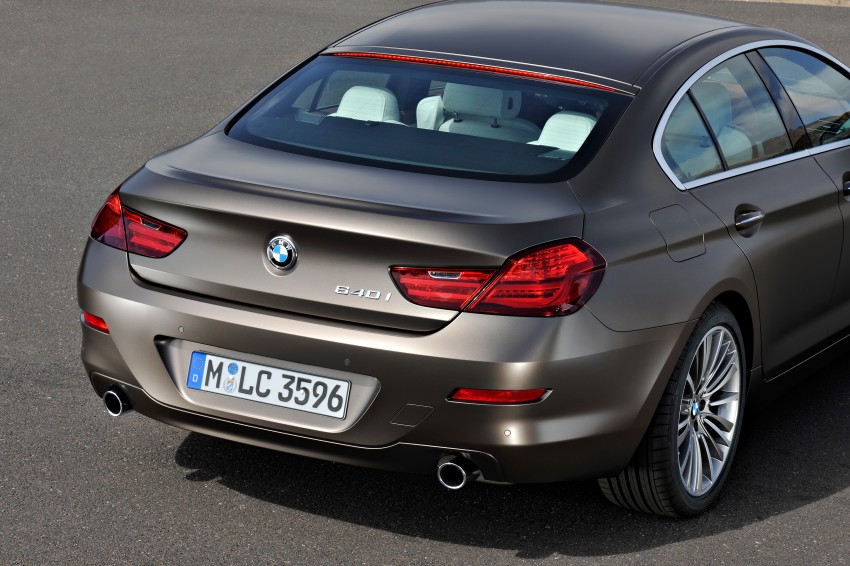 BMW officially reveals the 4-door  6-Series Gran Coupe 79459