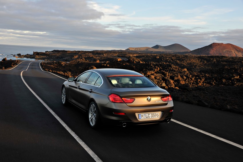 BMW officially reveals the 4-door  6-Series Gran Coupe 79485