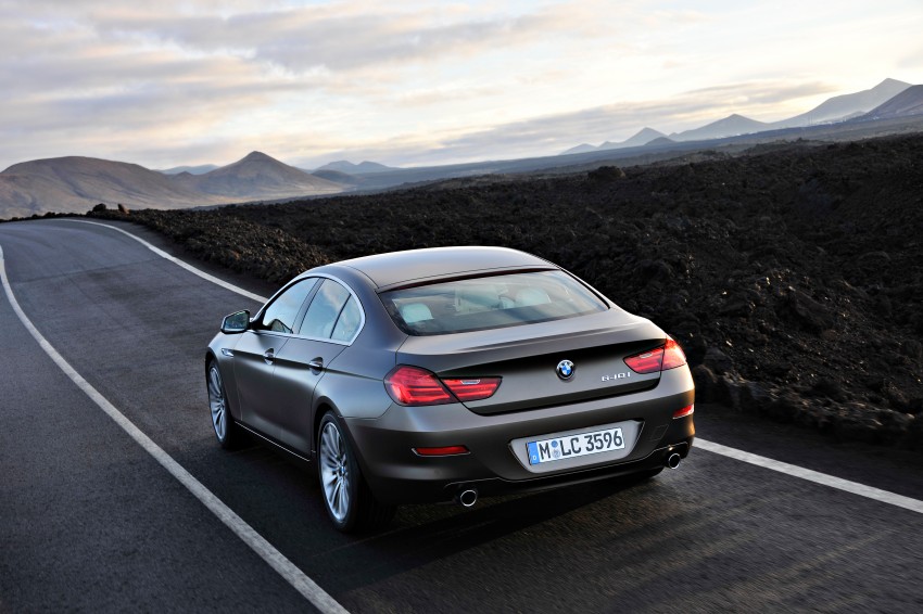 BMW officially reveals the 4-door  6-Series Gran Coupe 79487