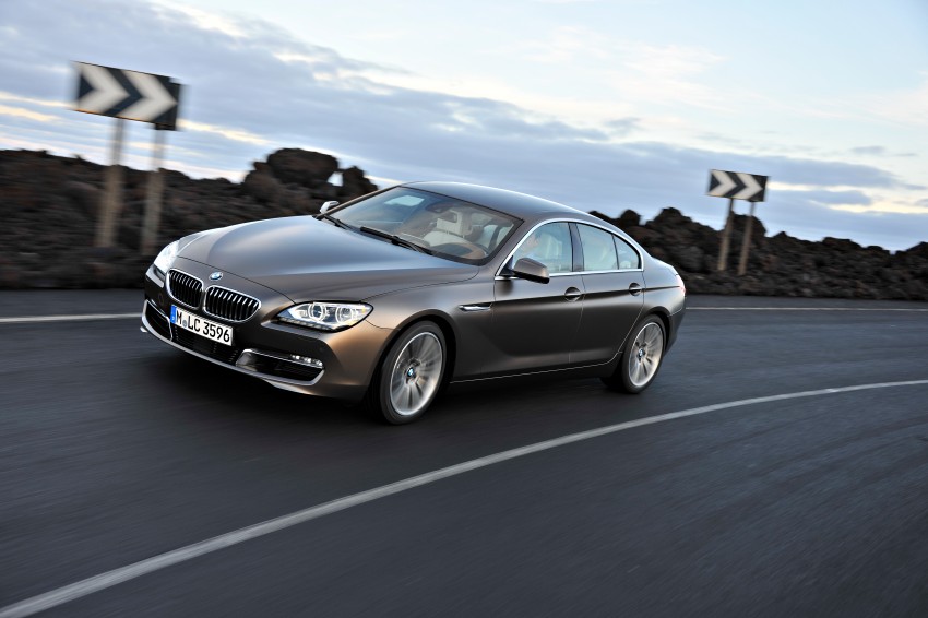 BMW officially reveals the 4-door  6-Series Gran Coupe 79488