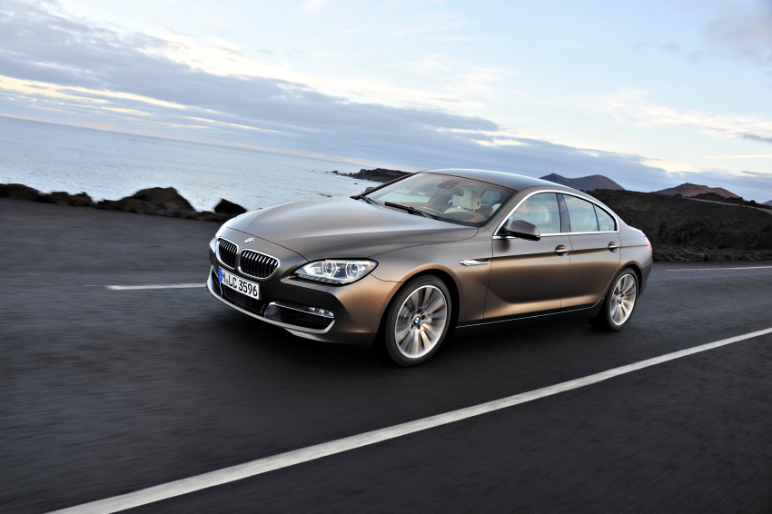 BMW officially reveals the 4-door  6-Series Gran Coupe 79489
