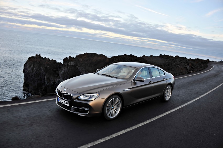 BMW officially reveals the 4-door  6-Series Gran Coupe 79490