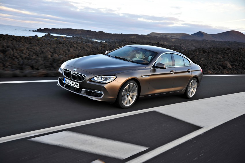 BMW officially reveals the 4-door  6-Series Gran Coupe 79493