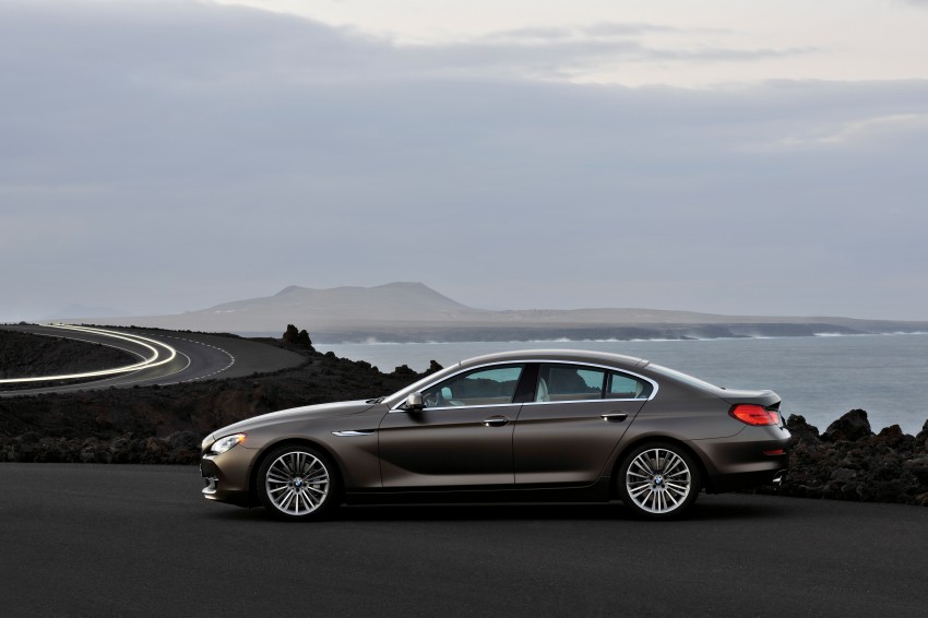 BMW officially reveals the 4-door  6-Series Gran Coupe 79501