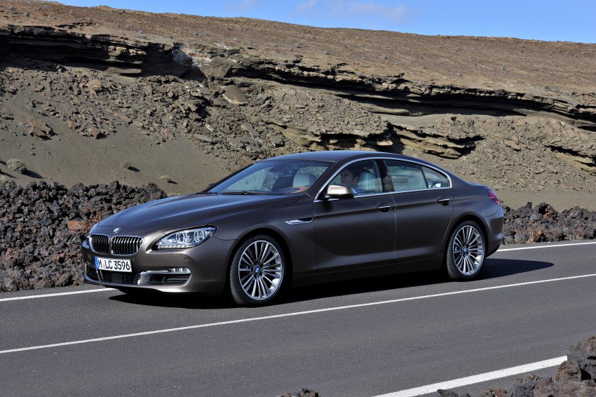 BMW officially reveals the 4-door  6-Series Gran Coupe 79505