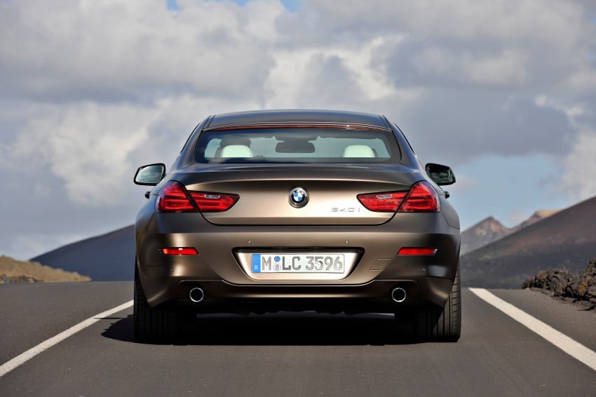 BMW officially reveals the 4-door  6-Series Gran Coupe 79507