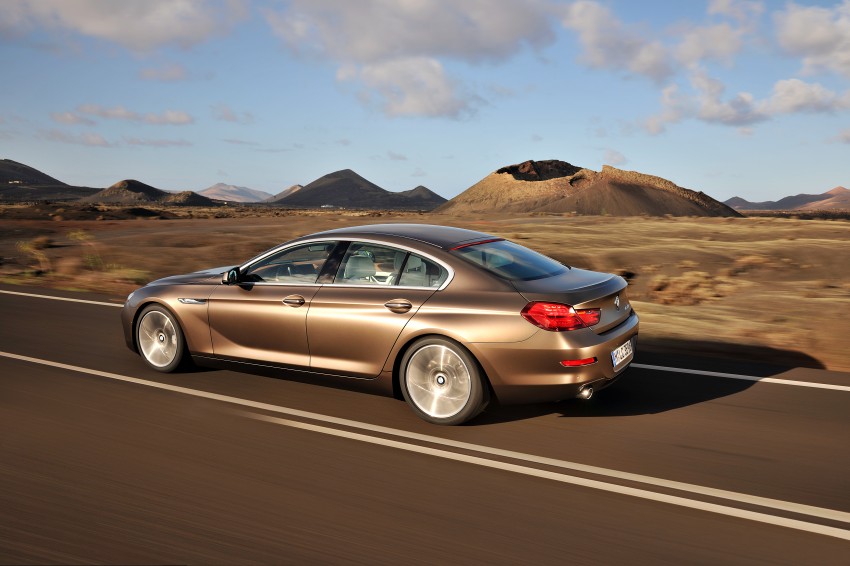 BMW officially reveals the 4-door  6-Series Gran Coupe 79511