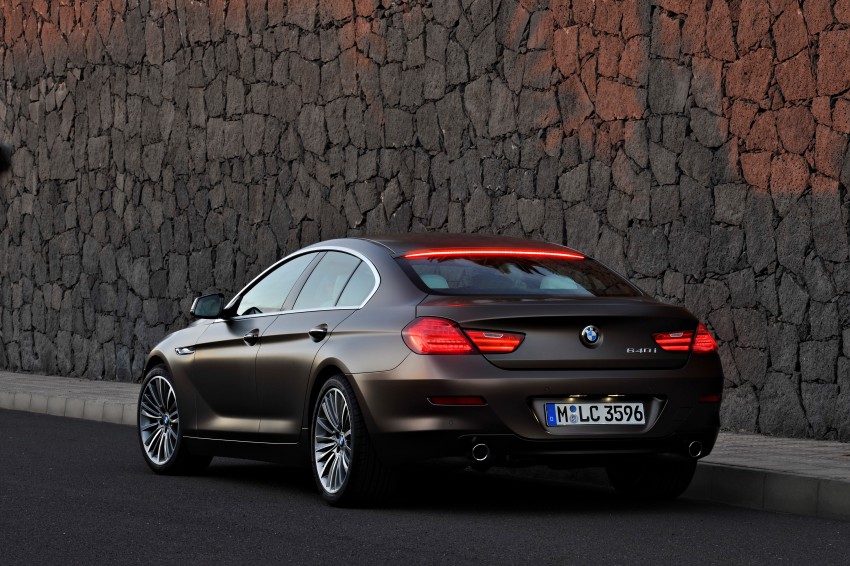 BMW officially reveals the 4-door  6-Series Gran Coupe 79522