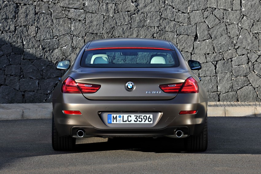 BMW officially reveals the 4-door  6-Series Gran Coupe 79523