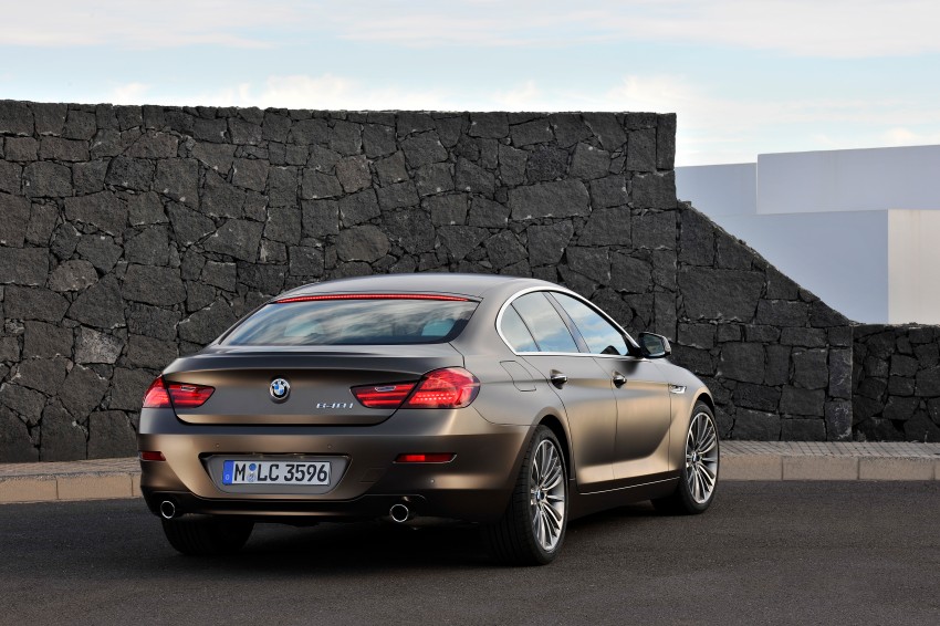 BMW officially reveals the 4-door  6-Series Gran Coupe 79524