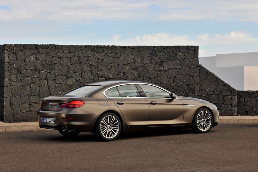 BMW officially reveals the 4-door  6-Series Gran Coupe 79525