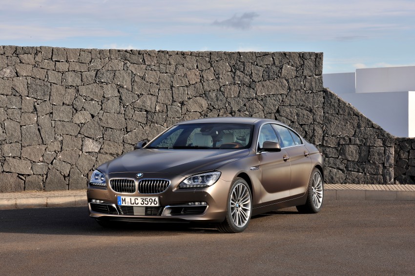 BMW officially reveals the 4-door  6-Series Gran Coupe 79527