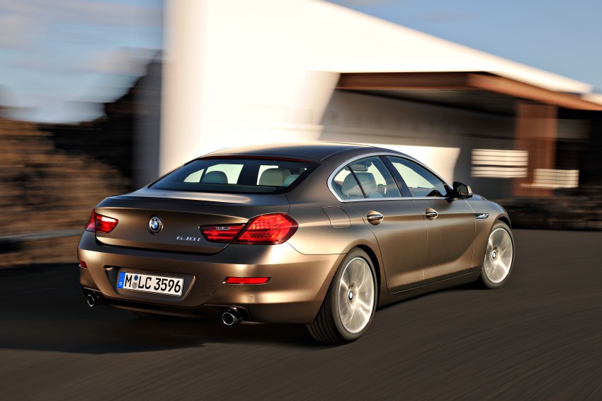 BMW officially reveals the 4-door  6-Series Gran Coupe 79528