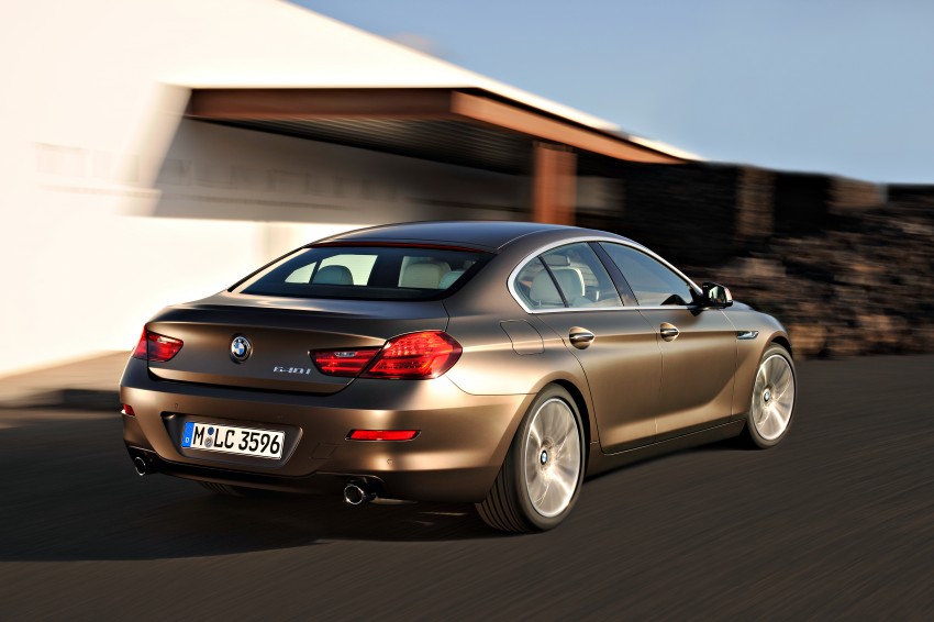 BMW officially reveals the 4-door  6-Series Gran Coupe 79529