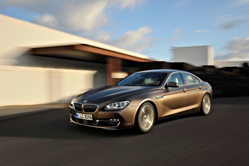 BMW officially reveals the 4-door  6-Series Gran Coupe 79530