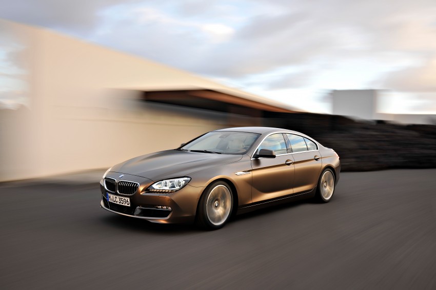 BMW officially reveals the 4-door  6-Series Gran Coupe 79531