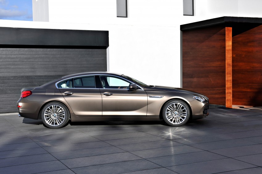 BMW officially reveals the 4-door  6-Series Gran Coupe 79533