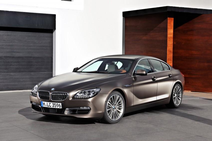 BMW officially reveals the 4-door  6-Series Gran Coupe 79534