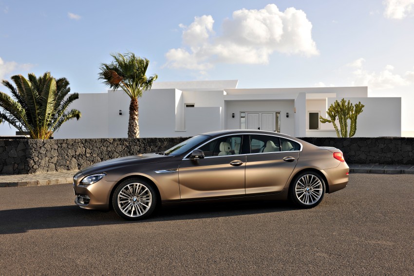 BMW officially reveals the 4-door  6-Series Gran Coupe 79535