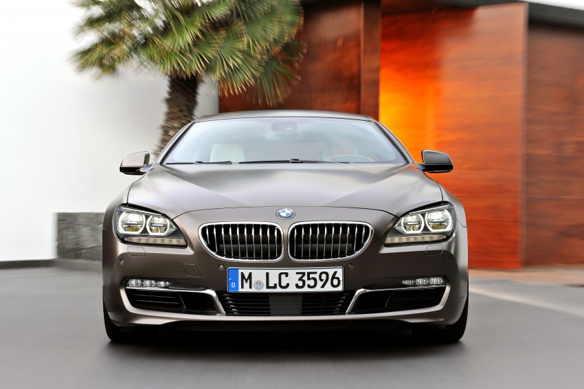 BMW officially reveals the 4-door  6-Series Gran Coupe 79536